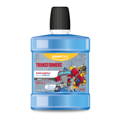 imagem do produto Antissptico Bucal Infantil Transformers 300ml