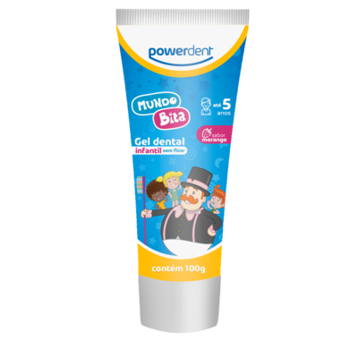 imagem do produto GEL DENTAL INFANTIL MUNDO BITA 100g