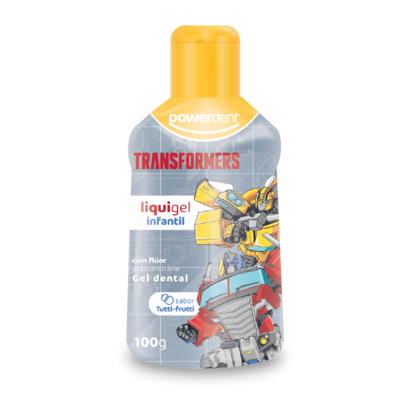 imagem do produto LIQUIGEL INFANTIL TRANSFORMERS T FRUTTI 100g